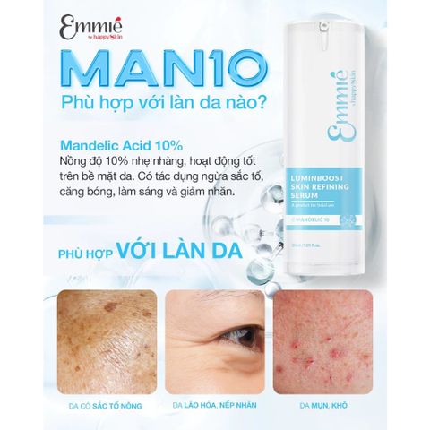 Emmie by Happyskin Serum Luminboost Skin Refining 30ml