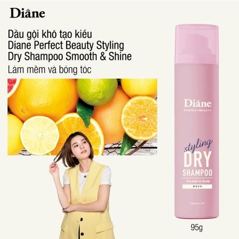 Diane Dầu gội khô Perfect Beauty Styling Smooth & Shine Dry Shampoo