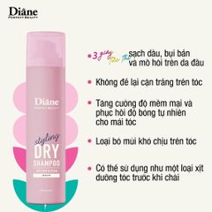 Diane Dầu gội khô Perfect Beauty Styling Smooth & Shine Dry Shampoo