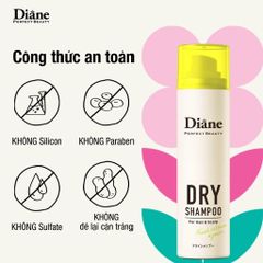 Diane Dầu gội khô Perfect Beauty Dry Shampoo Fresh Citrus & Pear