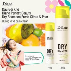 Diane Dầu gội khô Perfect Beauty Dry Shampoo Fresh Citrus & Pear