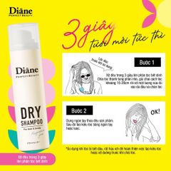 Diane Dầu gội khô Perfect Beauty Dry Shampoo Fragrance Free