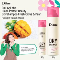 Diane Dầu gội khô Perfect Beauty Dry Shampoo Fresh Mango & Musk