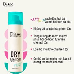 Diane Dầu gội khô Perfect Beauty Dry Shampoo Grapefruit & Mint