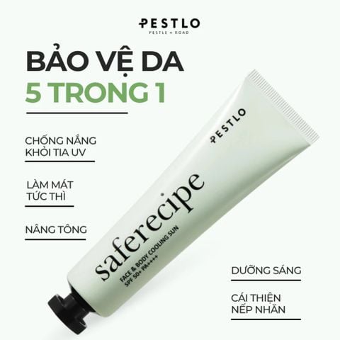 Pestlo Kem chống nắng Saferecipe Face & Body Cooling Sun SPF50+ PA++++ 100ml