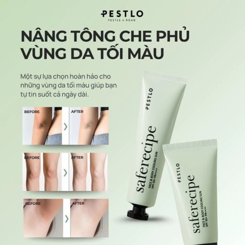 Pestlo Kem chống nắng Saferecipe Face & Body Cooling Sun SPF50+ PA++++ 100ml