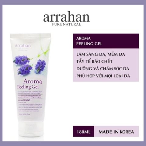 Arrahan Tẩy tế bào da chết Aroma White Peeling Gel 180ml