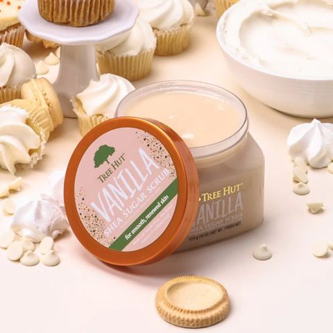 Tree Hut Tẩy tế bào chết cơ thể Tree Vanilla Shea Sugar Scrub
