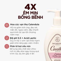 Cavailles Dung dịch vệ sinh phụ nữ L'intime Extra - Doux 250ml