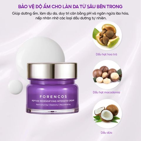 Forencos Kem dưỡng Peptide Redensifying Intensive Cream 50ml