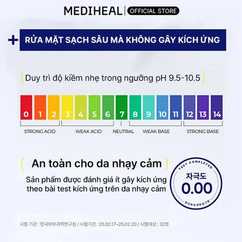 Mediheal Sữa rửa mặt Teatree Cleanser Trouble Calming 120ml
