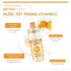 Evoluderm Nước tẩy trang Vitamin C
