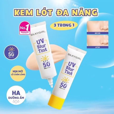 Silkygirl Kem lót UV Blur Tint 25ml