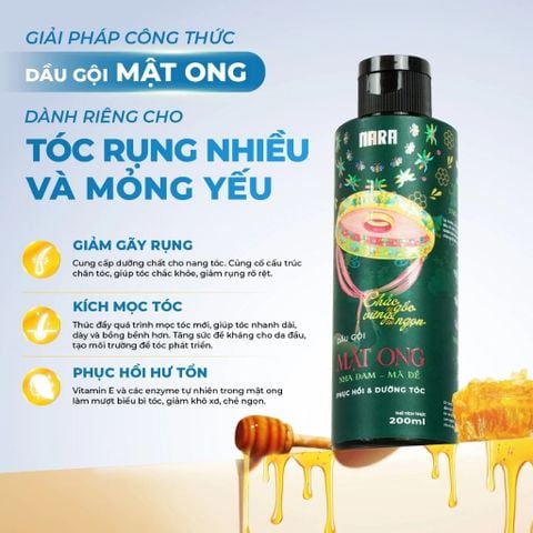 Nara Combo Gội Xả Nha đam mã đề 500mlx2