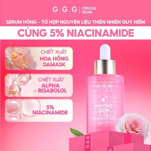 G.G.G Tinh chất Wonder Glow Brightening Serum 40ml