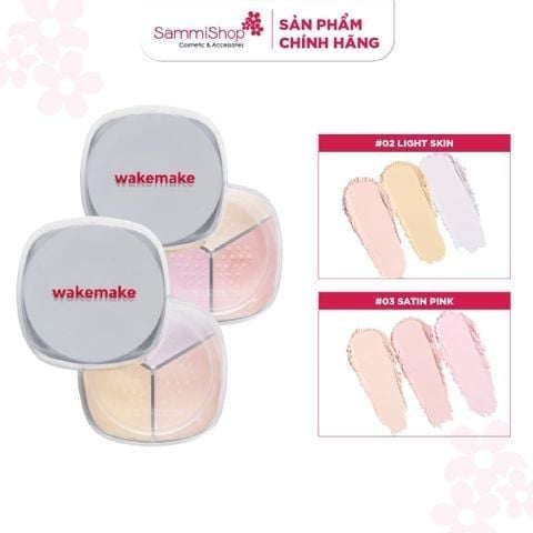 APP-WEB 04.05 - 31.05 Wakemake Phấn phủ Stay Fixer Multi Color Powder 4g