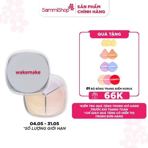 Wakemake Phấn phủ Stay Fixer Multi Color Powder 4g