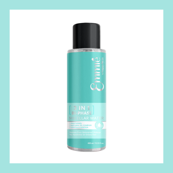 Emmie by Happyskin Nước Tẩy Trang 3 In 1 Bi-Phase Micellar Water 400ml