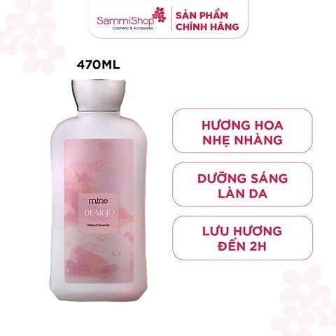 01.11-30.11 Mine Sữa tắm Dear Jo Perfumed Shower Gel