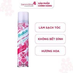 ĐỒNG GIÁ 01.08 - 04.09 Dầu gội khô Batiste Dry Shampoo Floral Flirty Blush 200ml