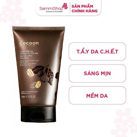 02.01-18.01 ĐỒNG GIÁ Tẩy da chết làm sạch da chết mặt Cocoon cà phê Đăk Lăk 150ml