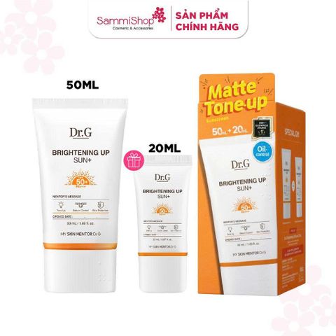 APP-WEB 03.11 - 02.12 Dr.G Bộ kem chống nắng Brightening Up Sun+ SPF50+ PA+++