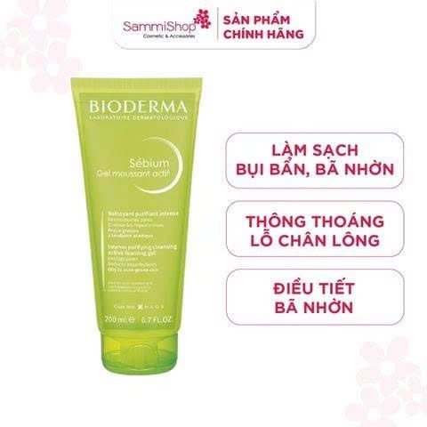 APP-WEB 03.11 - 02.12 Bioderma Sữa rửa mặt Sebium Gel Moussant Actif 200ml
