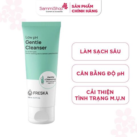 [HÀNG TẶNG KHÔNG BÁN] QT Freska Sữa rửa mặt Low pH Gentle Cleanser 150ml - Được áp dụng cùng QT toàn nhãn