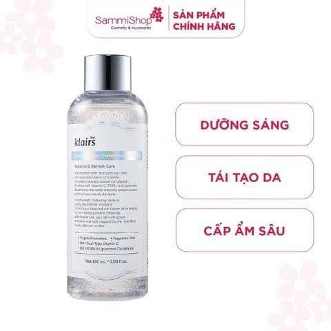 APP + WEB 3.12 - 1.1 Dear, Klairs Nước hoa hồng Freshly Juiced Vitamin Essence Toner 180ml