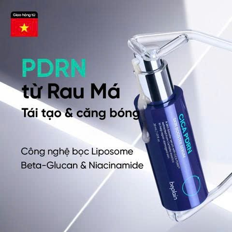 APP+WEB 02.01 - 01.02 Beplain Tinh chất Cica PDRN Skin Booster Serum 30ml