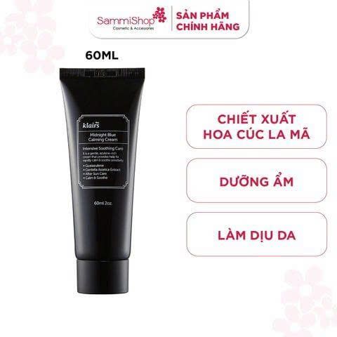 APP+WEB 02.01 - 01.02 Dear, Klairs Kem dưỡng Midnight Blue Calming Cream 60g