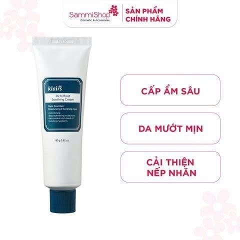 APP+WEB 02.01 - 01.02 Dear, Klairs Kem dưỡng Rich Moist Soothing Cream 80g