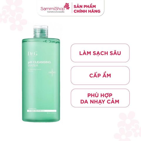APP+WEB 02.01 - 01.02 Dr.G Nước tẩy trang PH Cleansing Water 490ml