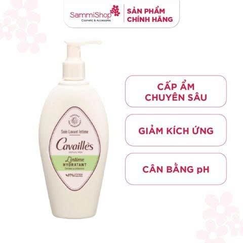01.01 - 31.03 Cavailles Dung dịch vệ sinh phụ nữ L'intime Hydratant 250ml