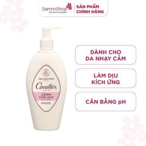 01.01 - 31.03 Cavailles Dung dịch vệ sinh phụ nữ L'intime Extra - Doux 250ml