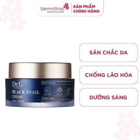 APP + WEB SPIKE DAY 14.01 - 16.01 Dr.G Kem dưỡng Black Snail Cream 50ml
