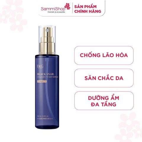 APP + WEB SPIKE DAY 14.01 - 16.01 Dr.G Tinh chất Black Snail Collagen To Mist Serum 100ml