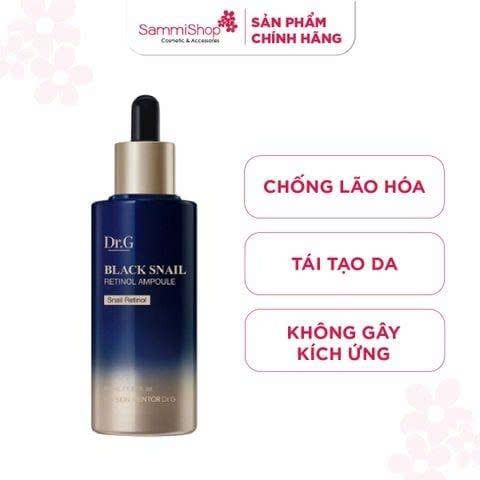 APP + WEB SPIKE DAY 14.01 - 16.01 Dr.G Tinh chất Black Snail Retinol Ampoule 50ml