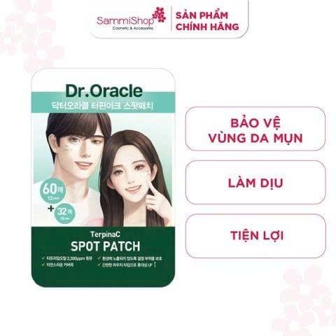 02.02 - 01.03 Dr.Oracle Miếng dán mụn TerpinaC Spot Patch 92pcs
