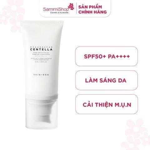 APP+WEB 02.03 - 15.03 Skin1004 Kem chống nắng Madagascar Centella Tone Brightening Tone-up Sunscreen SPF50+ PA++++ 50ml