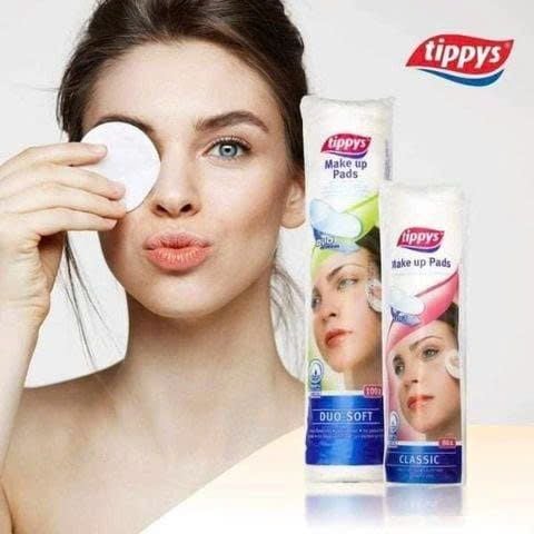 Tippys Bông tẩy trang 80 miếng