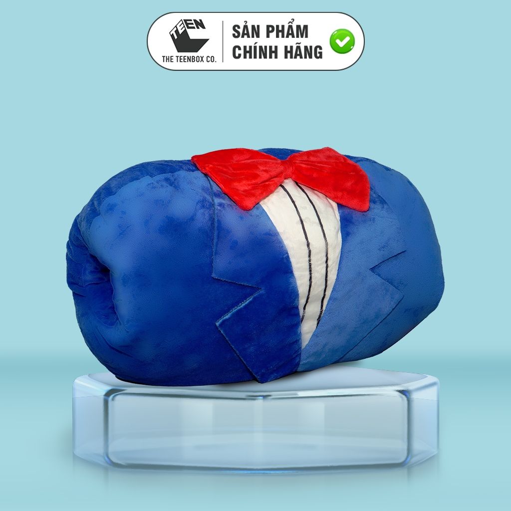 GỐI ÔM ĐÚT TAY CONAN 1 (XANH TRẮNG) CHÍNH HÃNG | Teenbox Phân Phối