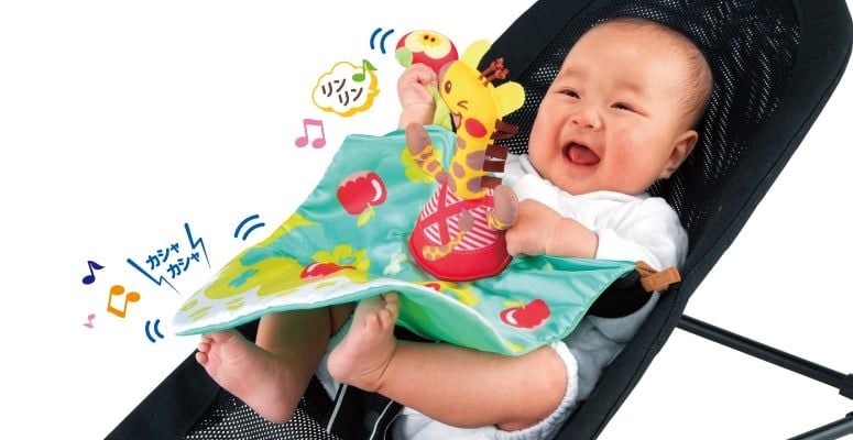 Đồ chơi cho bé sơ sinh - Khăn Treo Nôi & Xe Đẩy Cho Bé từ PEOPLE Nhật Bản TB151