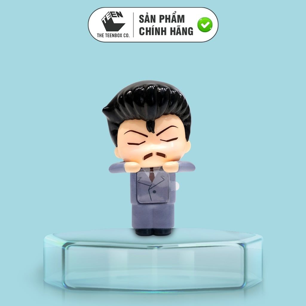 Bộ Sưu Tập Thám Tử Ngủ Say (Blind Box) (Đặt 8sp cho FULLSET) – Mô Hình Dán Decor Conan, Teenbox Phân Phối