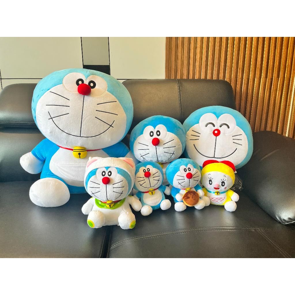 Gấu Bông Doraemon 23cm Chính Hãng – Thú Bông Mèo Máy Dễ Thương, Teenbox Phân Phối