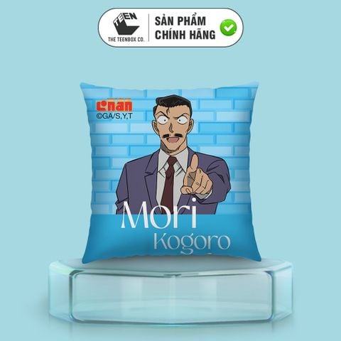 Gối Bông Mori Kogoro Chính Hãng TAGGER – Conan Movie 2025 (30x30cm) | Teenbox Phân Phối
