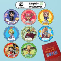 Bộ Sưu Tập Huy Hiệu Túi Mù One Piece 08 (Đặt 8sp cho FULLSET) – Pack One Piece Ngẫu Nhiên, Chính Hãng Teenbox