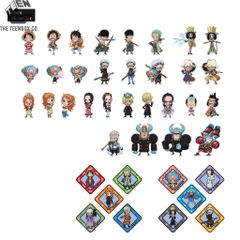 Bộ 40 Sticker Chibi One Piece – Sticker Anime Dán Laptop, Balo, Sổ Tay, Sản Phẩm Chính Hãng TEENBOX