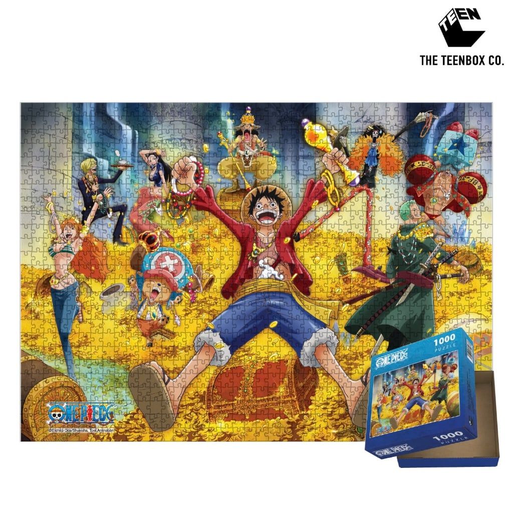 Tranh Xếp Hình One Piece 1000 Mảnh - Puzzle Anime Cao Cấp, Quà Tặng One Piece | Sản Phẩm Chính Hãng, Sản Xuất Bởi Teenbox