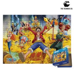 Tranh Xếp Hình One Piece 1000 Mảnh - Puzzle Anime Cao Cấp, Quà Tặng One Piece | Sản Phẩm Chính Hãng, Sản Xuất Bởi Teenbox